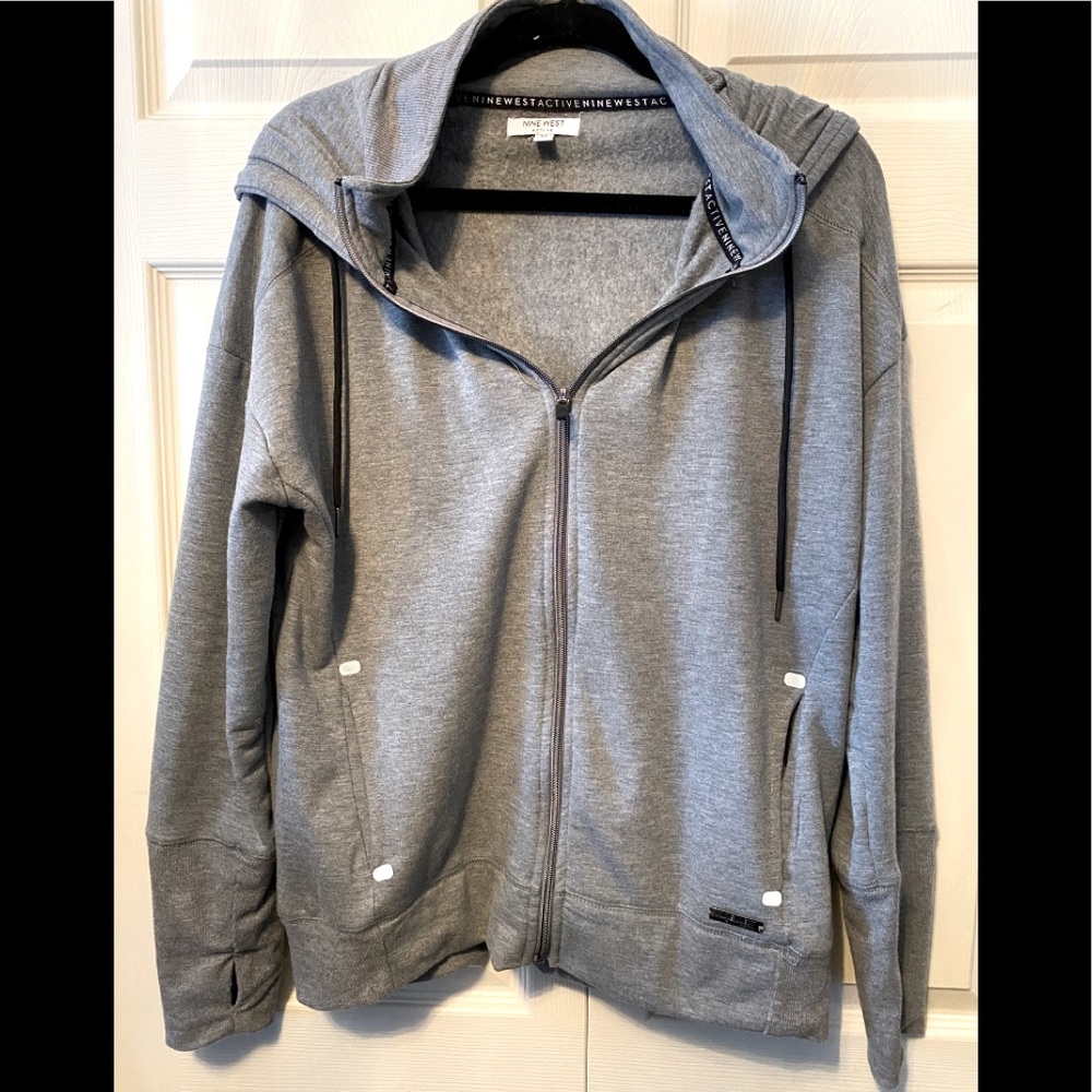 Nine west active hooded sweatshirt